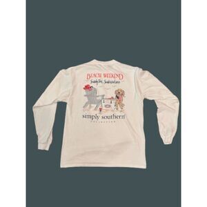 simply southern Ron John surf shop long sleeve tee tshirt large beach weekend